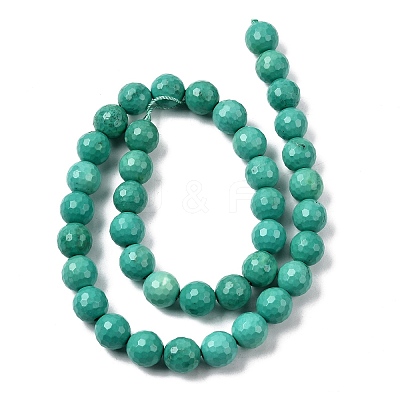 Natural Magnesite Beads Strands G-P598-E-10mm-04-1