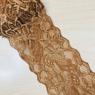 Elastic Lace Trim OCOR-WH0024-A02-1