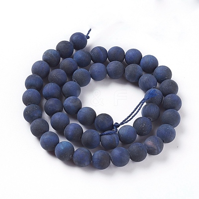 Natural Tiger Eye Beads Strands G-F616-01-12mm-1