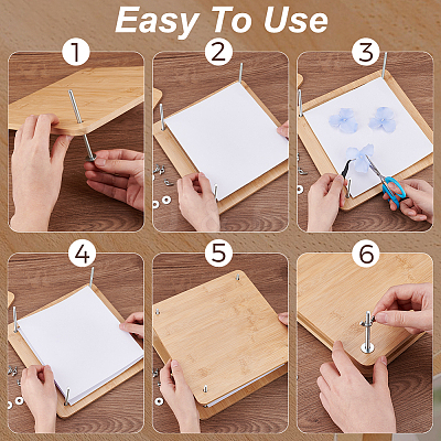Square Bookbinding Tool TOOL-WH0052-13-A01-1