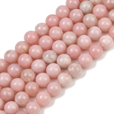 Natural Pink Opal Beads Strands GG-CBAA3AB-04-6mm-1