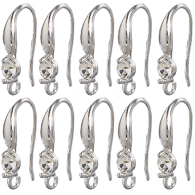 60Pcs Brass Wire Earring Findings FIND-SP0003-67A-LG-1