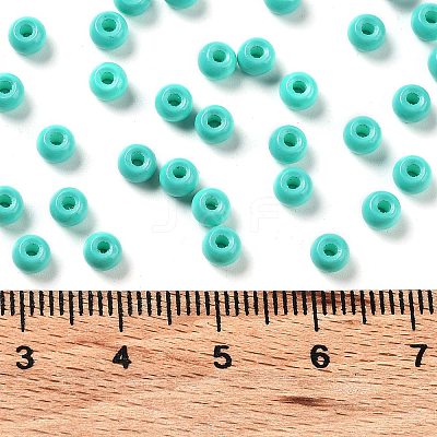 Baking Paint Glass Seed Beads SEED-H002-I-B507-1