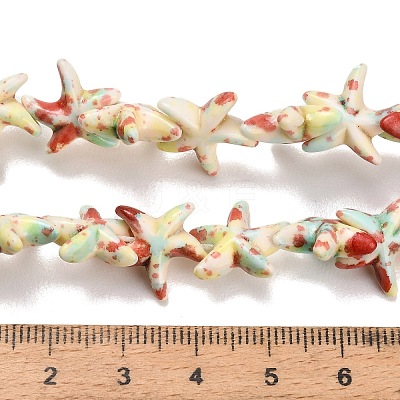 Synthetic Turquoise Beads Strands TURQ-F020-A06-1