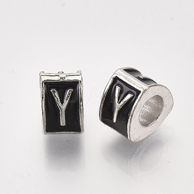 Alloy European Beads X-MPDL-S038-09Y-1