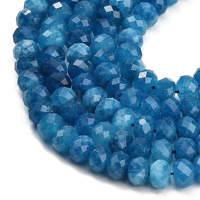 Faceted Dyed Natural White Jade Beads Strands GG-CBAE966-01A-S-1