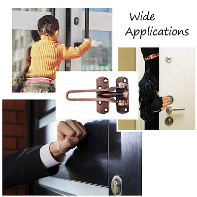 Zinc Alloy Swing Bar Door Lock SW-TAC0002-01D-1