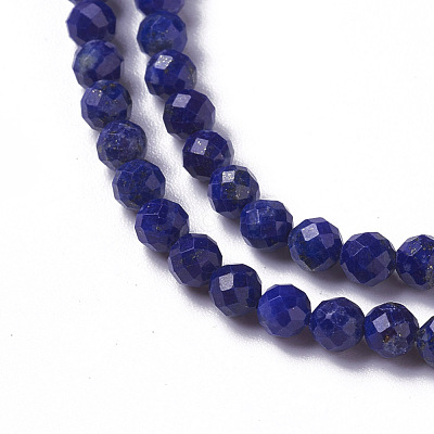 Natural Lapis Lazuli Beads Strands X-G-F596-15-4mm-1