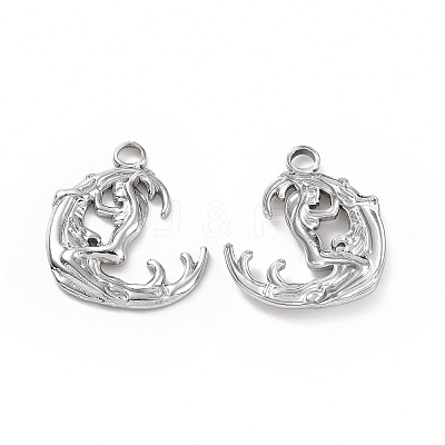 Non-Tarnish 304 Stainless Steel Pendant LS-STAS-C003-02P-1