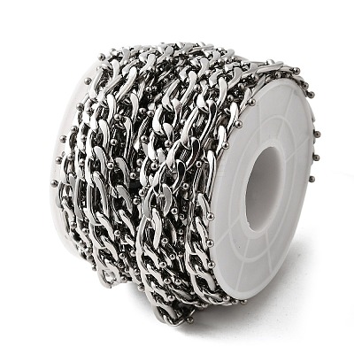 304 Stainless Steel Figaro Chains CHS-V001-03P-1