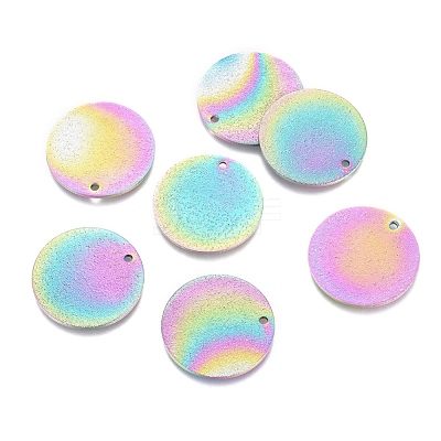 Ion Plating(IP) 304 Stainless Steel Pendants STAS-G211-20mm-04M-1