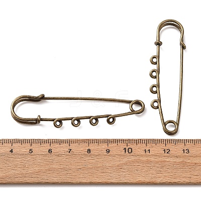 304 Stainless Steel Safety Pins Brooch Findings SA-CBA4160-04D-AB-1