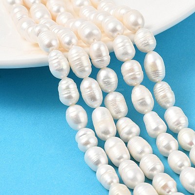 Natural Cultured Freshwater Pearl Beads Strands PEAR-I007-01D-04A-1