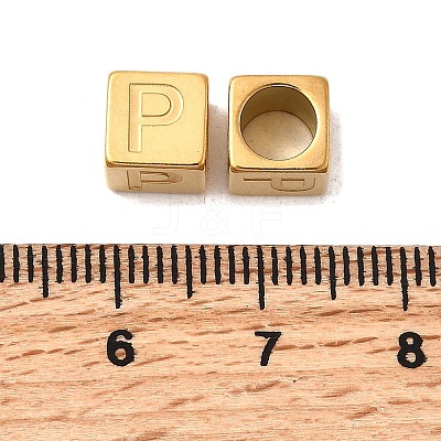 304 Stainless Steel European Beads STAS-D382-02P-G-1