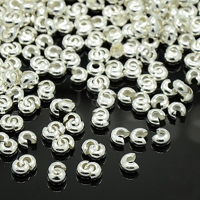 Brass Crimp Beads Covers EC266-1S-1