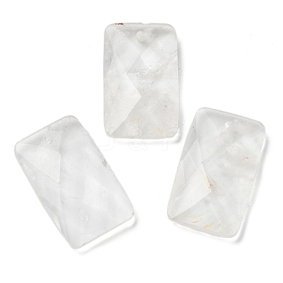 Natural Quartz Crystal Pendants G-Z071-04E-1