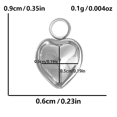304 Stainless Steel Pendant Cabochon Settings PW-WG002AB-03-1