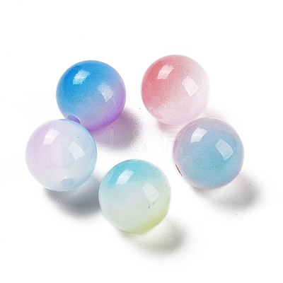 Opaque Acrylic Beads MACR-K358-26B-1