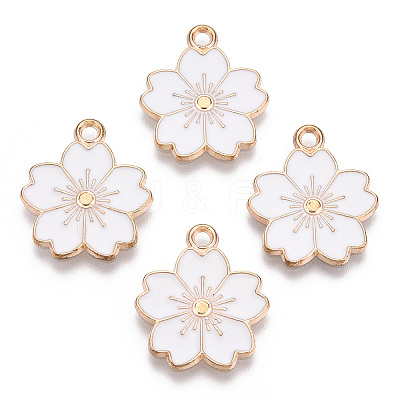 Alloy Enamel Pendants ENAM-S121-115N-1