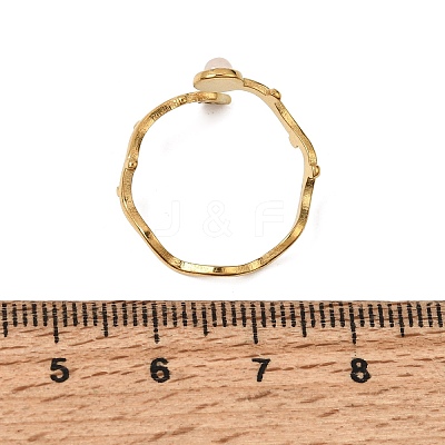 304 Stainless Steel Cuff Open Rings for Women GG-CBA7994-03G-10-1