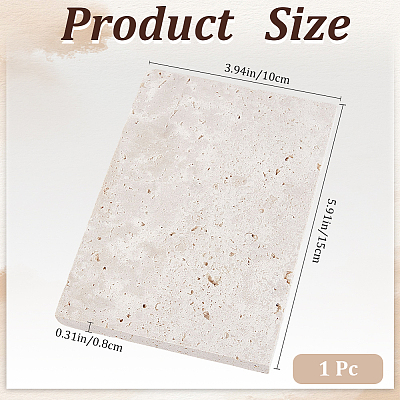 Natural Travertine Display Pedestals DIY-WH20002-68B-01-1