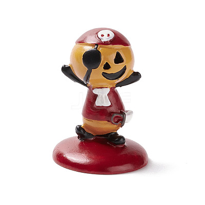 Halloween Theme Mini Resin Home Display Decorations DJEW-B005-06-1