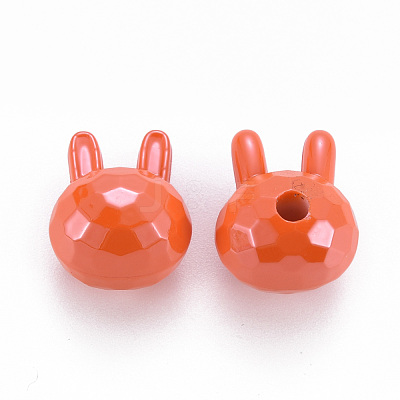 Pearlized Opaque Acrylic Beads MACR-S373-40I-1