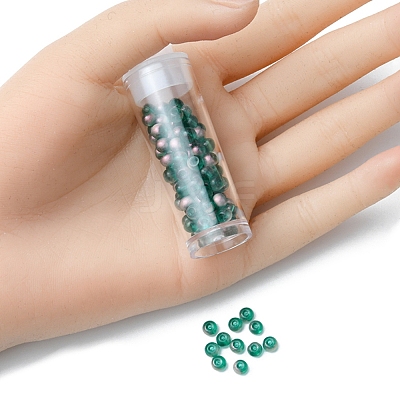 6/0 Transparent Glass Seed Beads SEED-YW0002-11B-1
