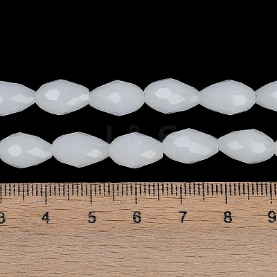 Electroplate Imitation Jade Glass Beads Strands LS-EGLA-N013-J4mm-D03-1