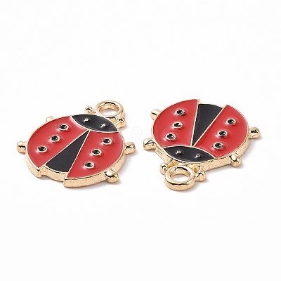 Alloy Enamel Pendants ENAM-B054-04G-01-1