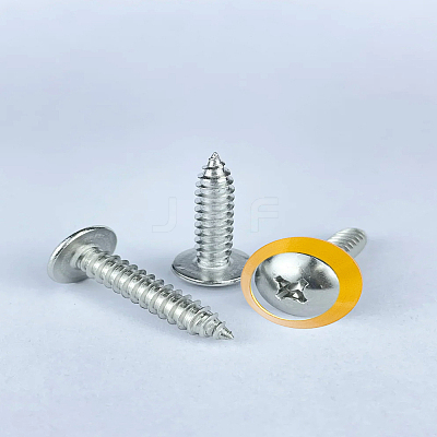 6Pcs Aluminium Alloy Beads FIND-LP0009-68-1