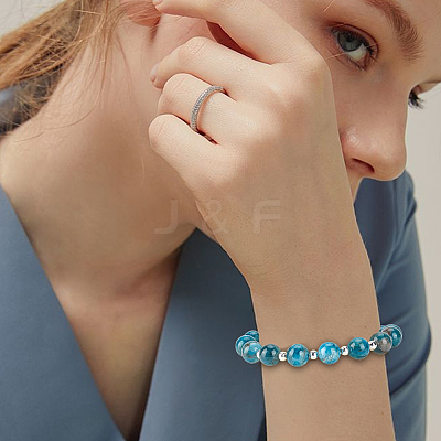 1 Strand Natural Apatite Beads Strands G-OC0004-68-1