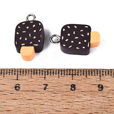 Handmade Polymer Clay Pendants CLAY-Q253-07P-01-1