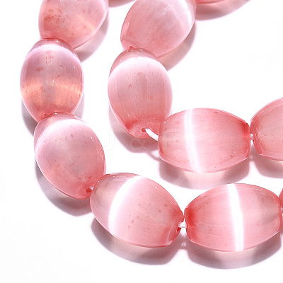 Dyed Natural Selenite Beads Strands G-T138-232H-1