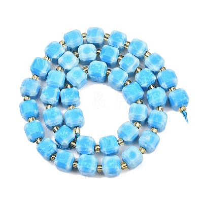 Natural Howlite Beads Strands G-C025-01B-1