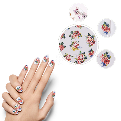 Flower Nail Stickers MRMJ-T027-05-M-1