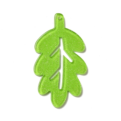Acrylic Big Pendants OACR-B008-E01-1