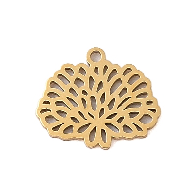 304 Stainless Steel Pendants STAS-S139-06G-03-1