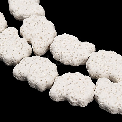 Natural Lava Rock Beads Strands G-G347-01I-1
