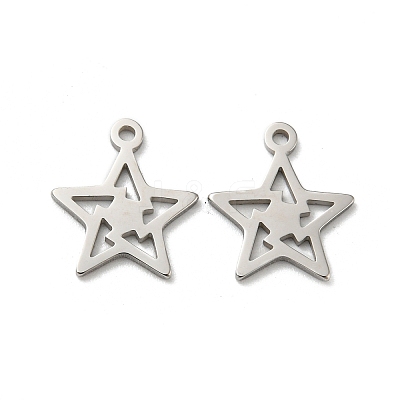 Non-Tarnish 304 Stainless Steel Charms LS-STAS-L022-035P-1