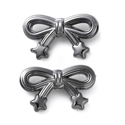 Electroplate Plating Opaque Acrylic Beads PACR-D288-01B-1