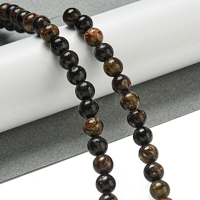 Natural Phlogopite Beads Strands G-P546-A01-02-1