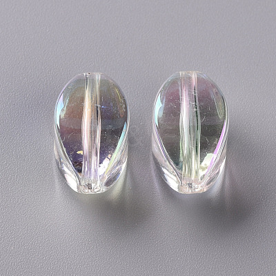 Transparent Acrylic Beads X-TACR-S156-002-1