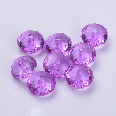 Transparent Acrylic Beads TACR-Q258-12mm-V48-1