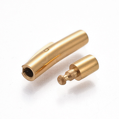 304 Stainless Steel Bayonet Clasps STAS-E473-01A-G-1