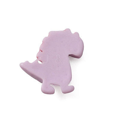 Opaque Resin Cabochons RESI-WH0026-19A-1