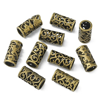 Tibetan Style European Beads X-MLF11569Y-NF-1