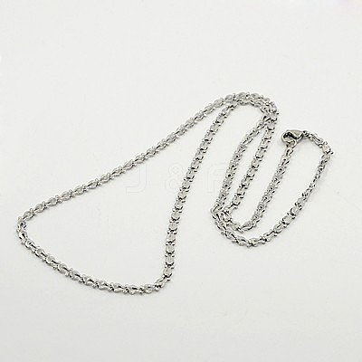 Tarnish Resistant 304 Stainless Steel Necklaces NJEW-F027-04-1