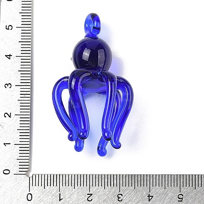 Handmade Lampwork Pendants LAMP-R001-05D-1