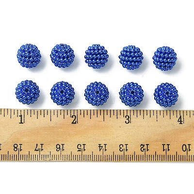Imitation Pearl Acrylic Beads OACR-FS0001-45E-1